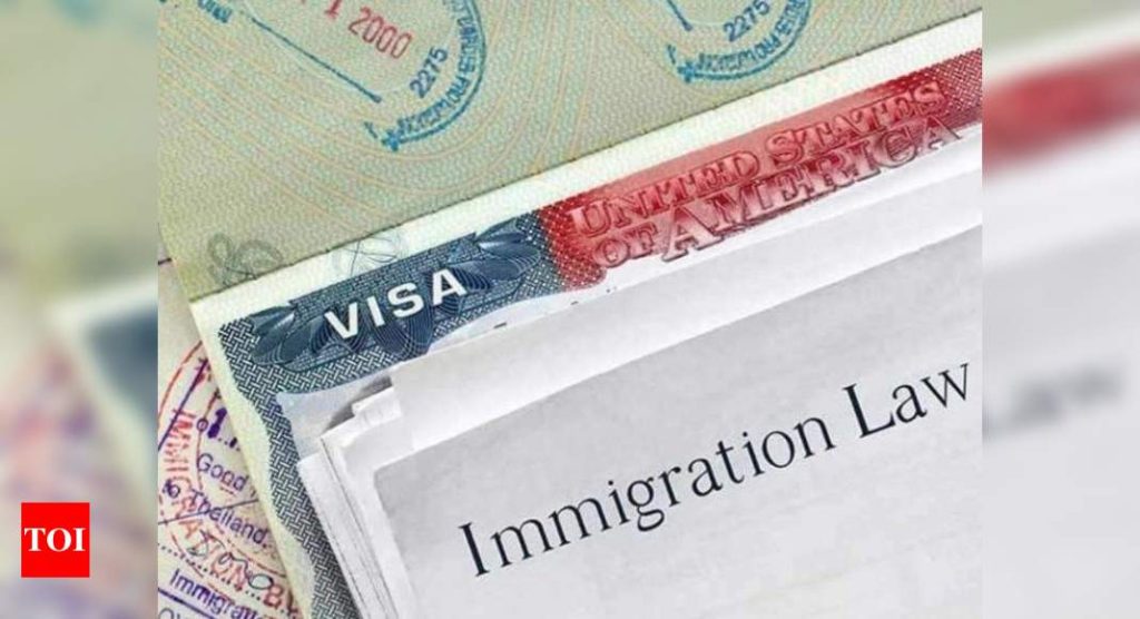 H1B Visa: Legislation on H-1B visas introduced in US Congress | International Business News - Times of India