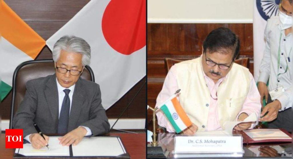 Japan to provide loans and grant of 233 billion yen for infra projects in India - Times of India