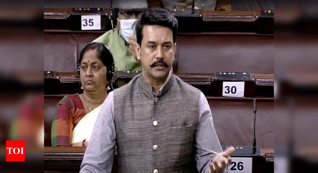 No proposal for scrutiny of GST assessment in faceless mode, says Anurag Thakur - Times of India