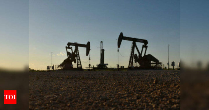 Oil falls as Suez Canal opens, dollar rallies; eyes on Opec+ meeting - Times of India