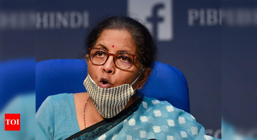 Policyholders will be protected, says FM Nirmala Sitharaman - Times of India