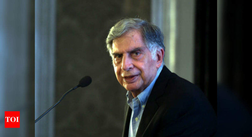 Ratan Tata takes first shot of Covid-19 vaccine - Times of India