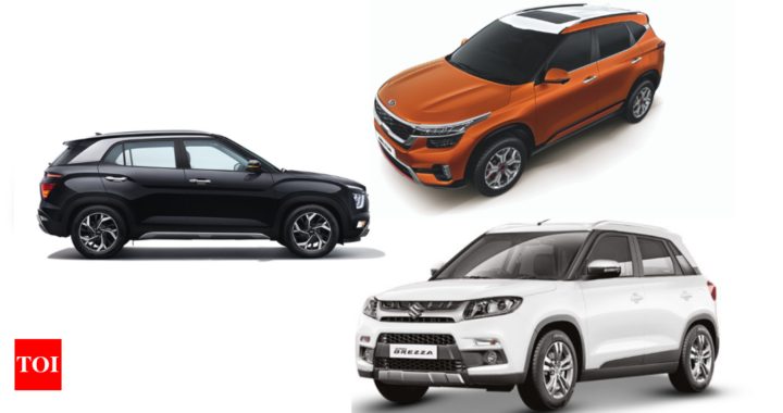 SUV sales:  Small SUVs see highest price hikes in 3 years - Times of India