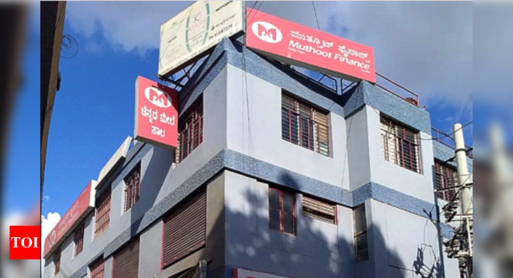 Shares of Muthoot Finance drop after chairman's death - Times of India