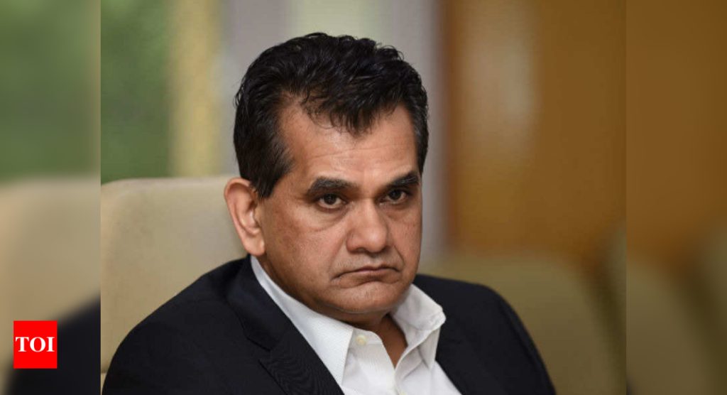 Sustained economic growth key to India's future, critical for security reasons: NITI Aayog CEO - Times of India