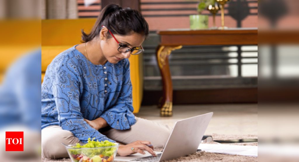 Work from home helps married women return to work - Times of India