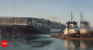 Egypt may seek $1 billion in damages for Suez Canal crisis - Times of India