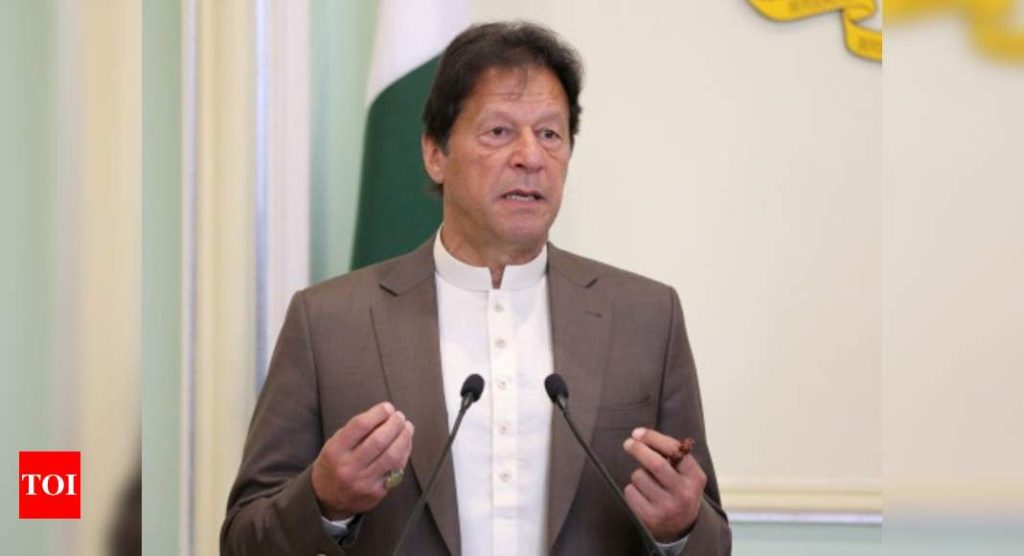 No trade with India under current circumstances: Pakistan PM Imran Khan - Times of India