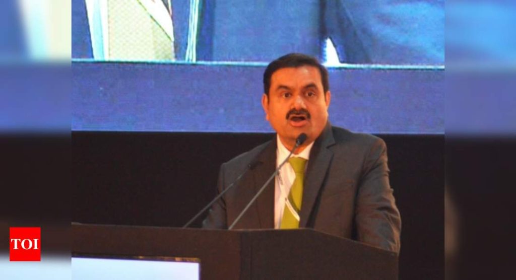 Adani stocks tank as NSDL freezes accounts of 3 FPIs - Times of India