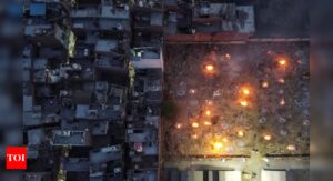 As Covid funeral pyres burn, India's rural economy goes up in smoke - Times of India