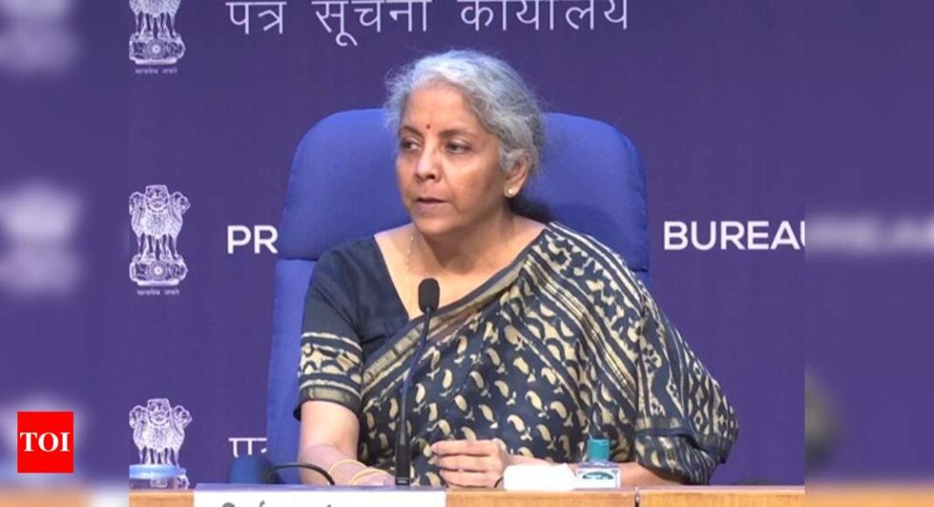 Cases against fugitives, economic offenders to be actively pursued: Nirmala Sitharaman - Times of India