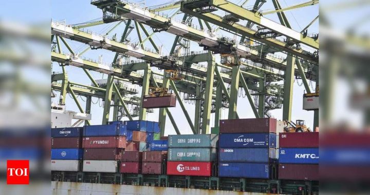 Exports jump 69.35% to $32.27 billion in May; trade deficit at $6.28 billion - Times of India