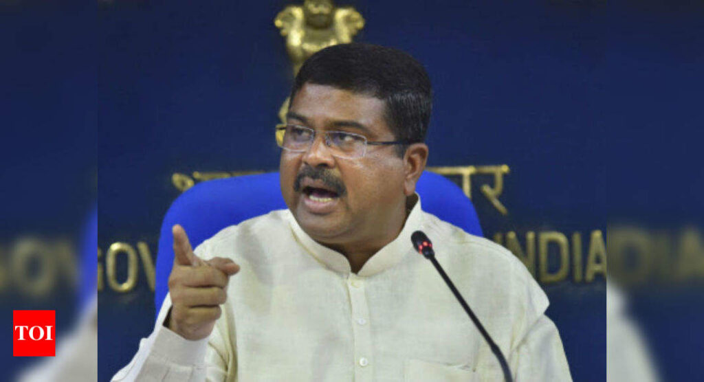 High oil prices will throttle recovery, Dharmendra Pradhan tells Opec - Times of India