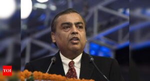 Mukesh Ambani throws a $10 billion clean energy challenge at rivals - Times of India