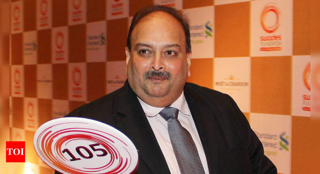 Never met him: 2 UK desis refute Mehul Choksi’s claim of abduction - Times of India