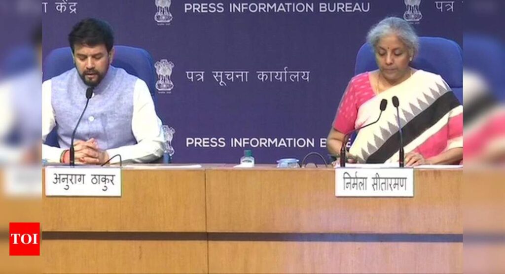 Nirmala Sitharaman announces new set of relief measures: Highlights - Times of India