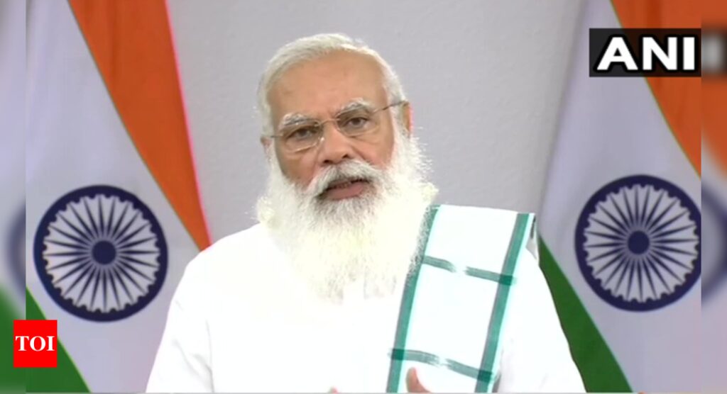 PM Modi asks people to be vocal for local toys - Times of India