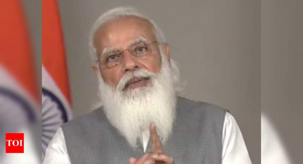 PM Modi calls for 'repair and prepare' as India emerges from pandemic - Times of India