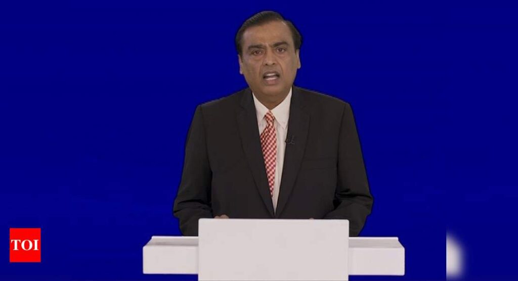 RIL plans big 5G push, will launch smartphone - Times of India