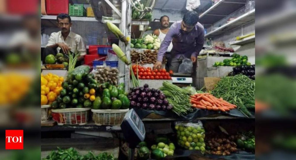 Retail inflation hits 6-month high, WPI at record 12.9% - Times of India