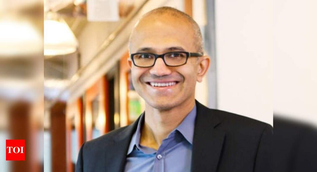 Satya Nadella elevated as Microsoft chairman - Times of India