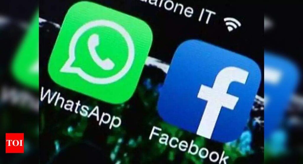 Stay CCI notice on privacy policy: FB, WhatsApp to HC - Times of India