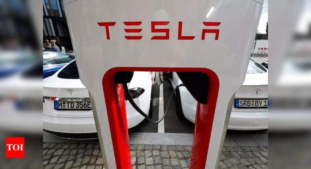 Tesla 'recalls' vehicles in China for online software update - Times of India