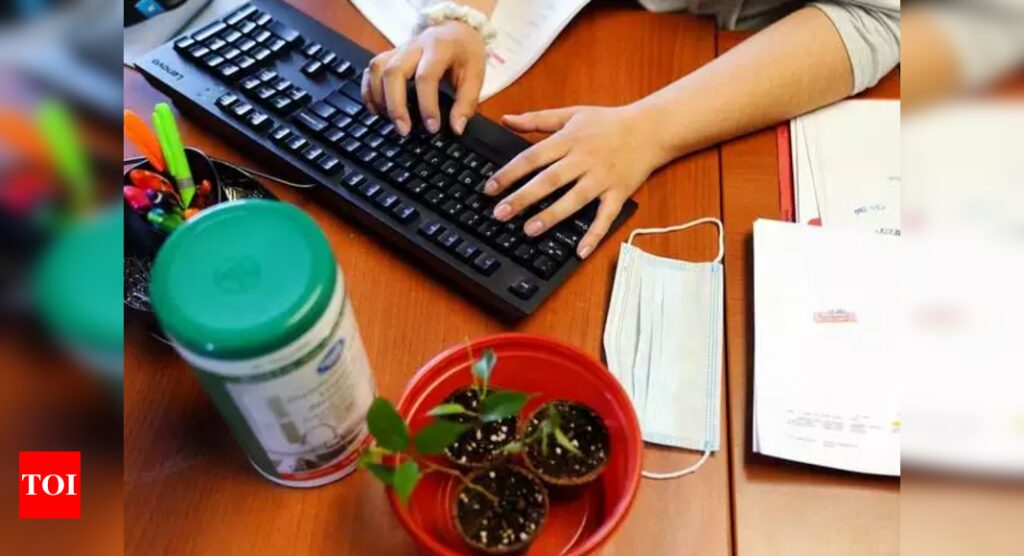 Work from home:  Future workplace will be work from home-office hybrid - Times of India