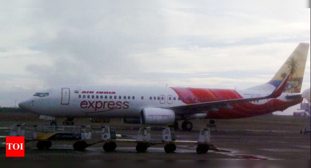 Air India Express flight makes emergency landing in Thiruvananthapuram due to windshield crack - Times of India