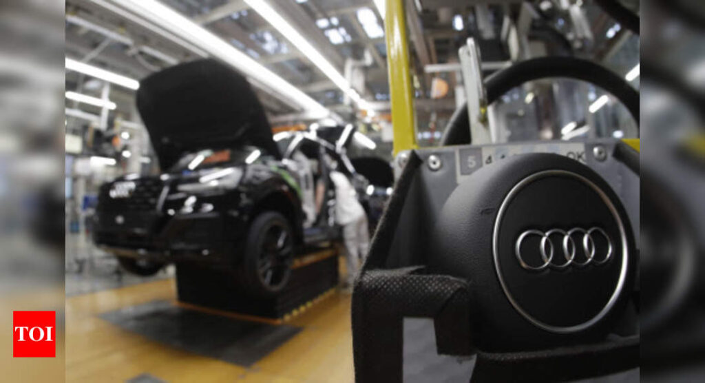 Audi drives in electric in India; considers local production to get competitive - Times of India