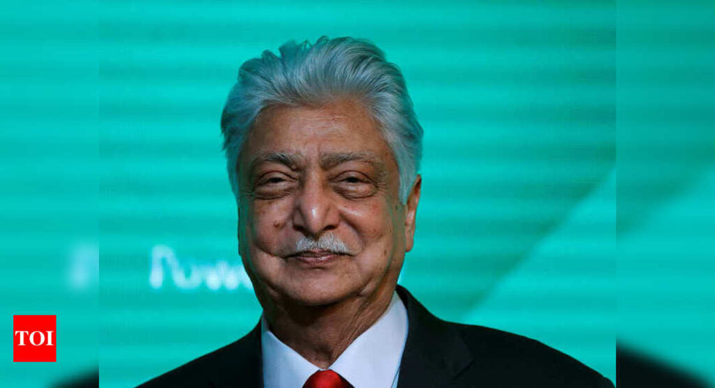 Azim Premji’s charity arms get Rs 18,000 crore in 5 years - Times of India