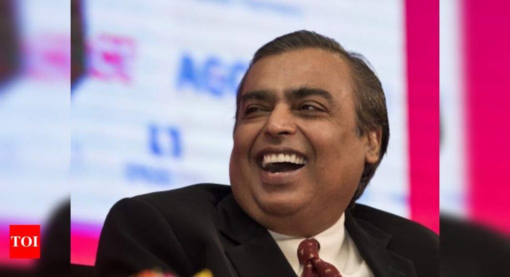 Billionaires Mukesh Ambani, Gautam Adani face off in race to solar domination - Times of India