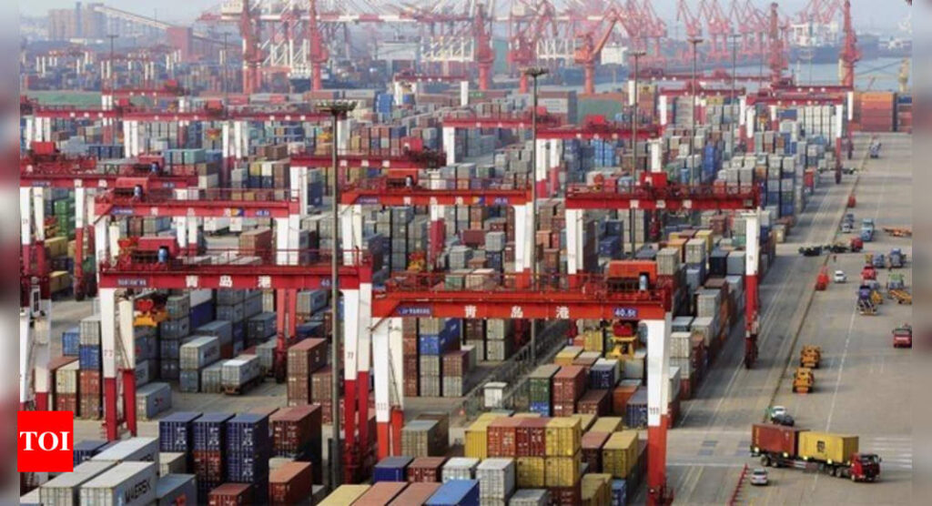 China's economy growth slows to 7.9% in second quarter - Times of India