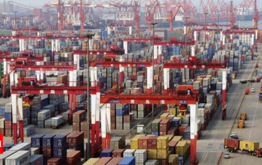 China's economy growth slows to 7.9% in second quarter - Times of India