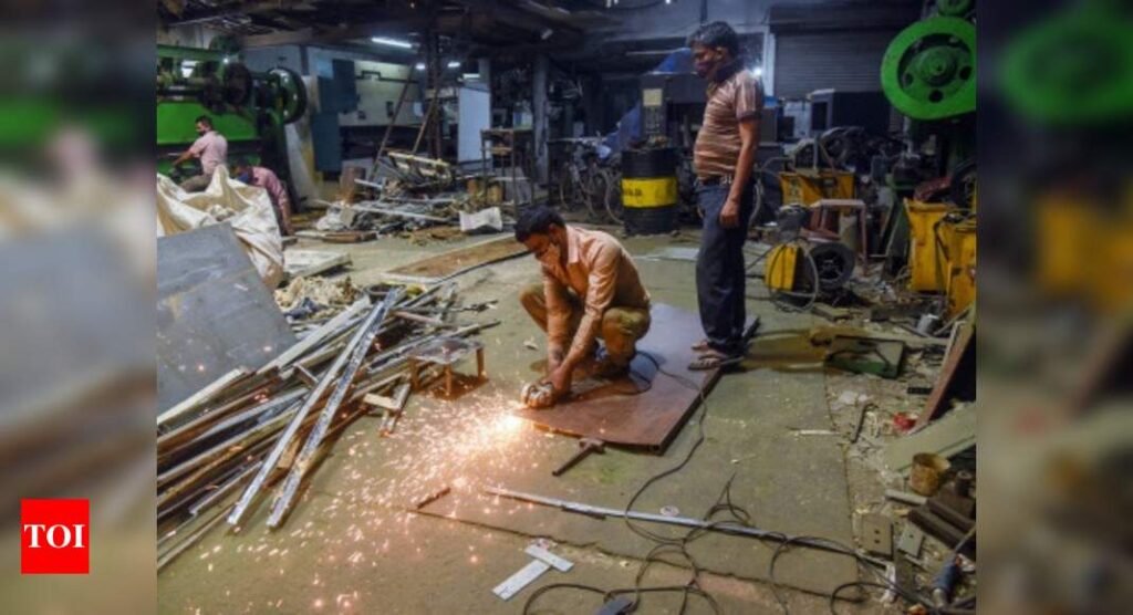 Eight core sectors' output rises 16.8% in May - Times of India