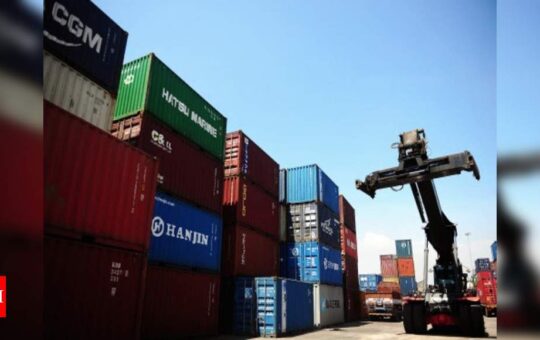 Exports up 48.34% to $32.5 billion; trade deficit at $9.37 billion in June - Times of India