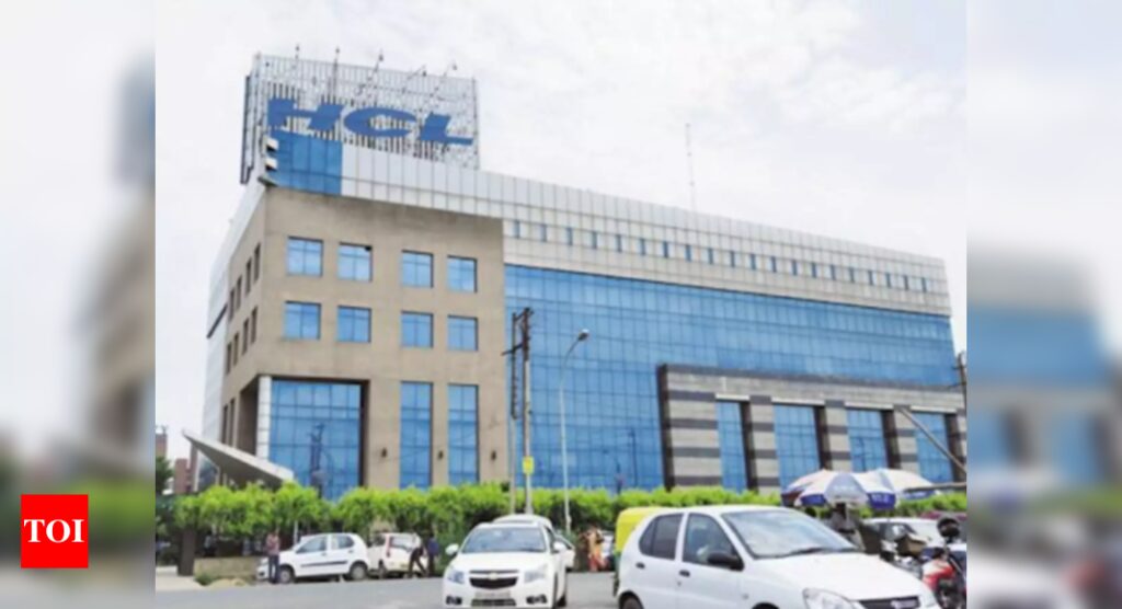 HCL Tech Q1 net profit rises 9.9% to Rs 3,214 crore - Times of India