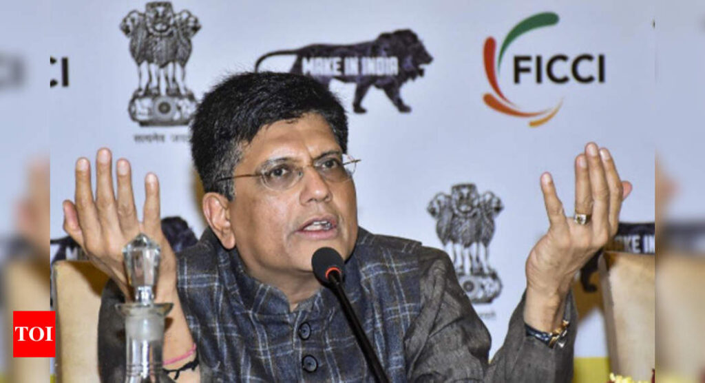 India will continue to attract high foreign investments: Piyush Goyal - Times of India