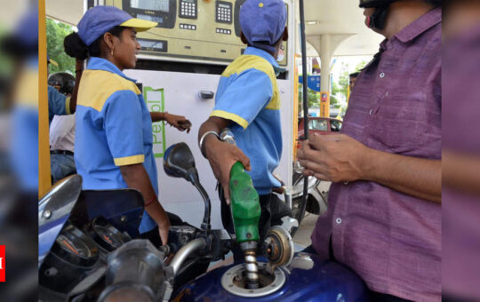 June petrol sales rebound to 90% of pre-virus level, diesel 18% short - Times of India