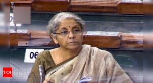 No plan to print currency notes to tide over crisis: Nirmala Sitharaman - Times of India