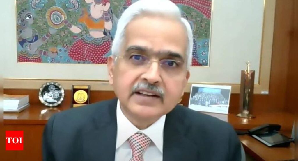 No reason to revise GDP growth projection downwards, says RBI governor Shaktikanta Das - Times of India