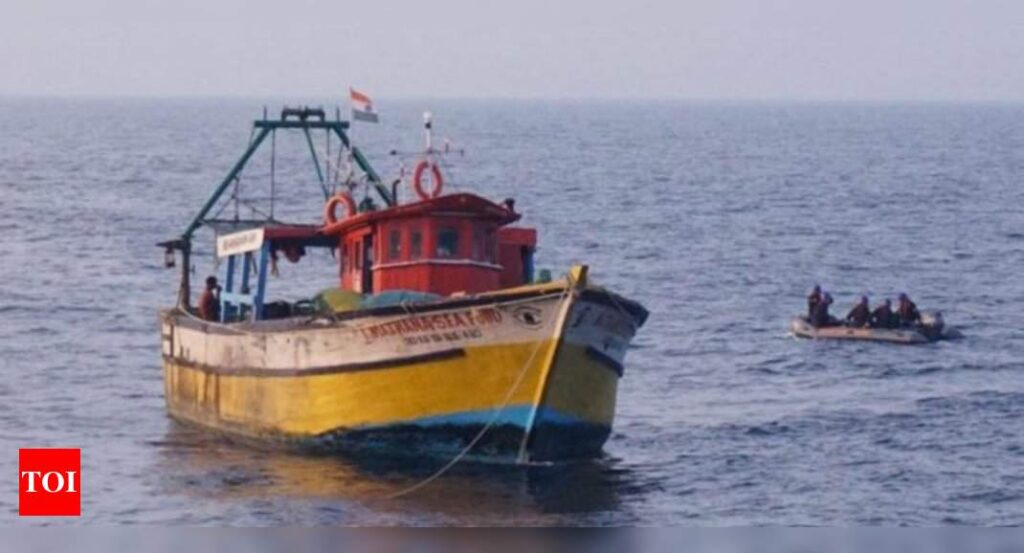 ONGC, Coast Guard avert shipwreck in Mumbai offshore - Times of India