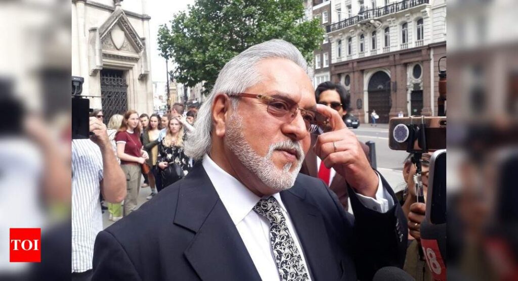 Vijay Mallya declared bankrupt by UK court - Times of India