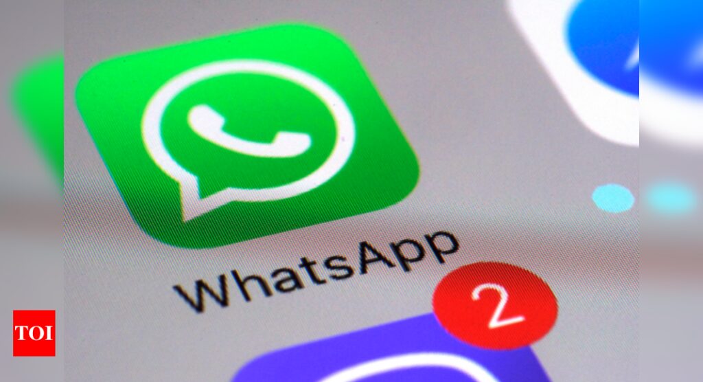 WhatsApp privacy policy: Won't compel users to opt for new privacy policy till enactment of data protection law | India Business News - Times of India