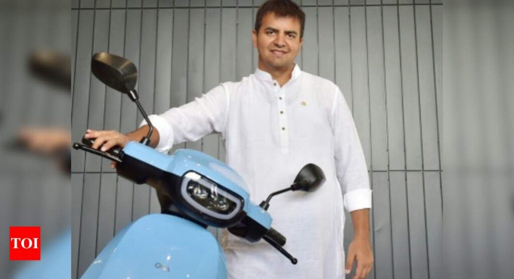 Abolish all petrol 2-wheelers in 4 years, says Ola co-founder - Times of India