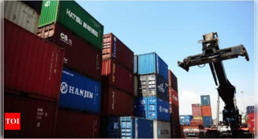 At $35.2 billion, exports hit record high in July - Times of India