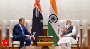 Australia flags democracies' trade swing from China to India - Times of India