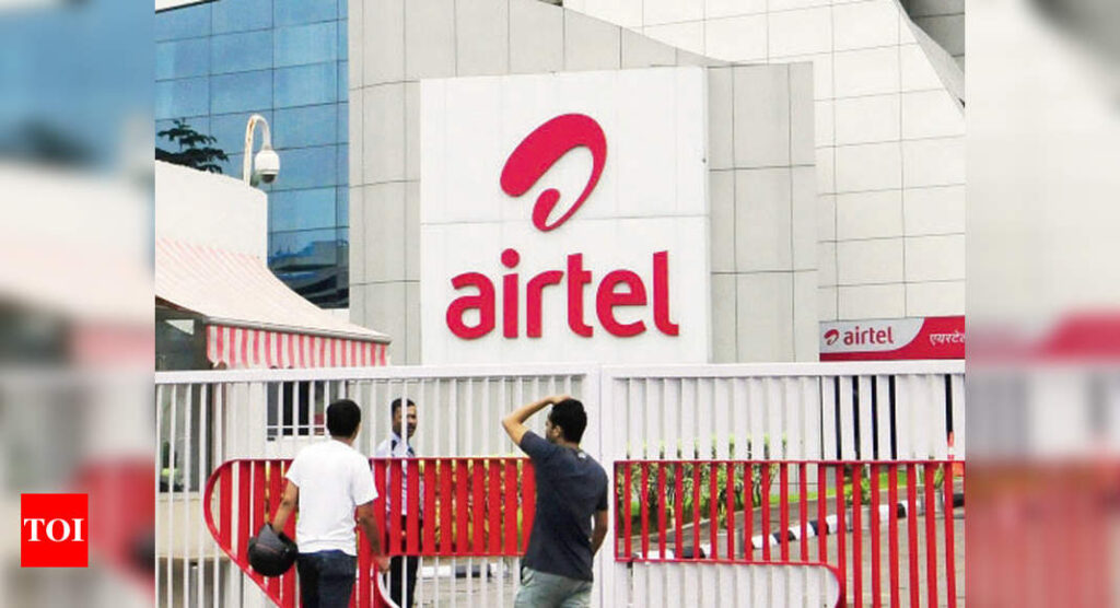 Bharti Airtel net profit at Rs 284 crore in June quarter; revenue rises 15.3% - Times of India