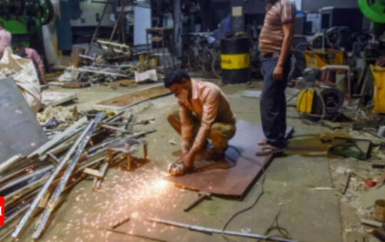 Core sector output in July grows at 9.4% - Times of India