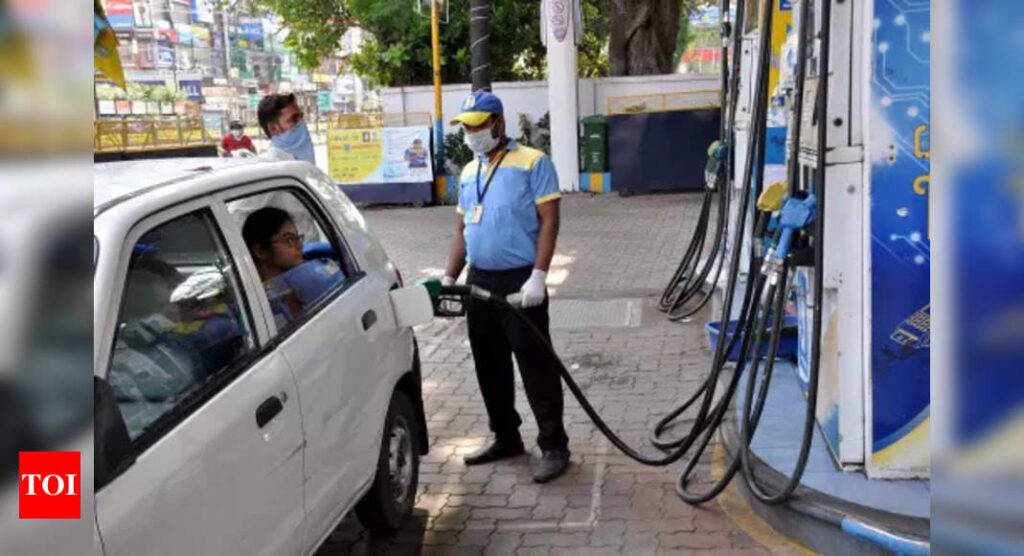 Diesel price cut by 20 paise, petrol unchanged - Times of India